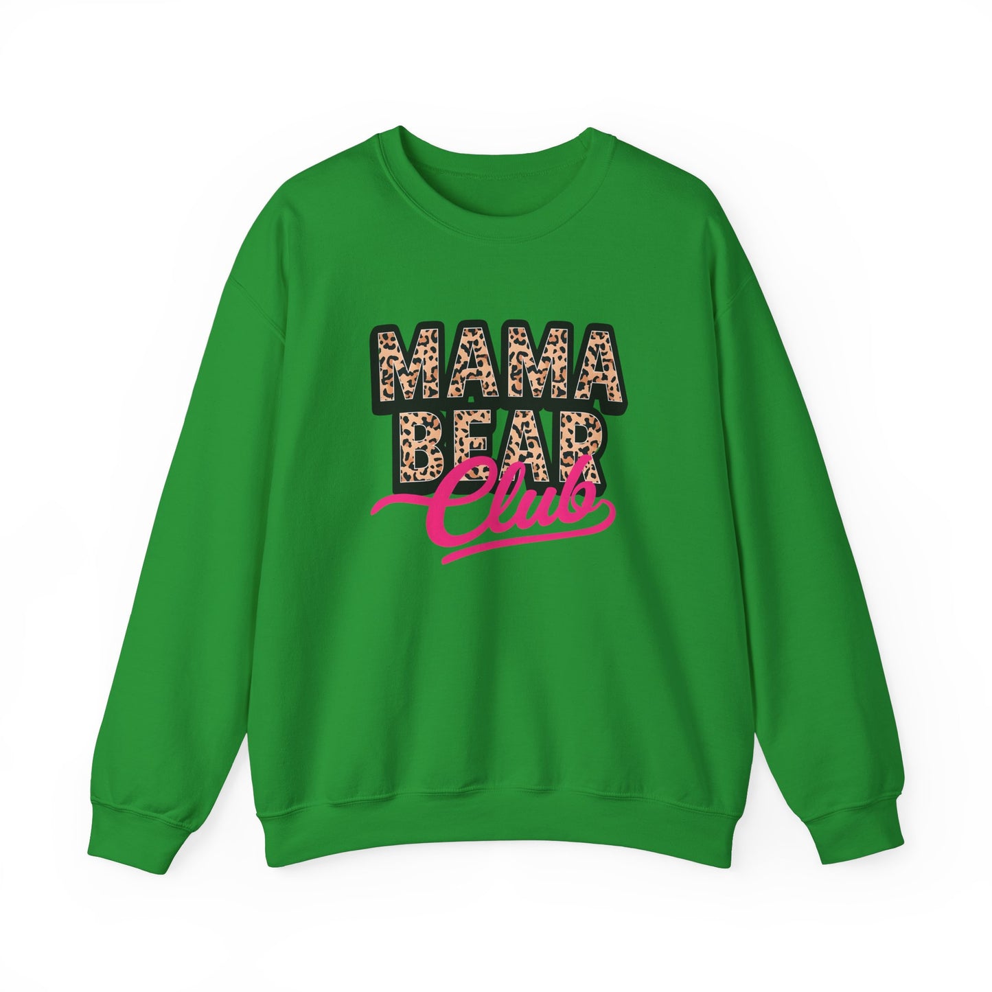 Mama Bear Club Sweatshirt, Cozy Crewneck for Mom, Perfect Gift for Mother's Day, Family Gatherings, Casual Fashion - Unisex Sweatshirt, Gift