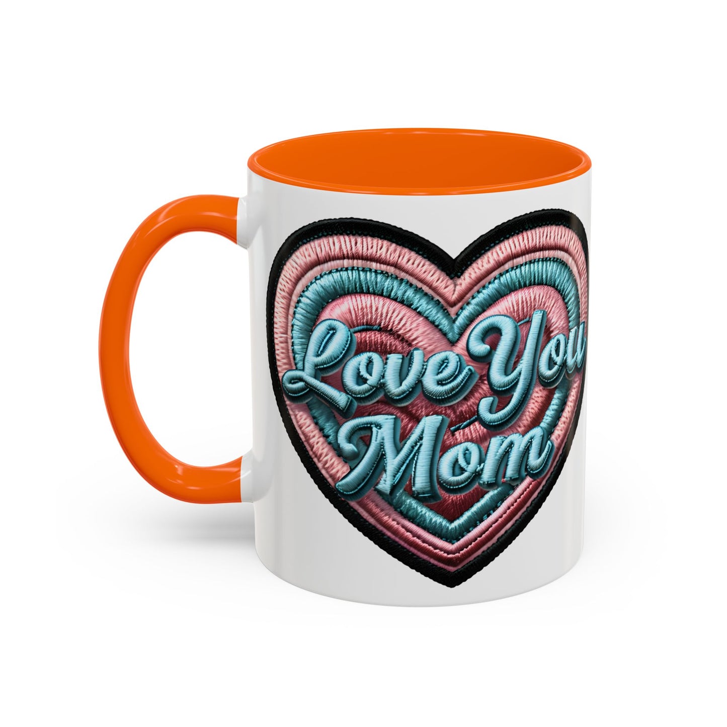 Handcrafted Love You Mom Coffee Mug - Perfect Gift for Mother's Day