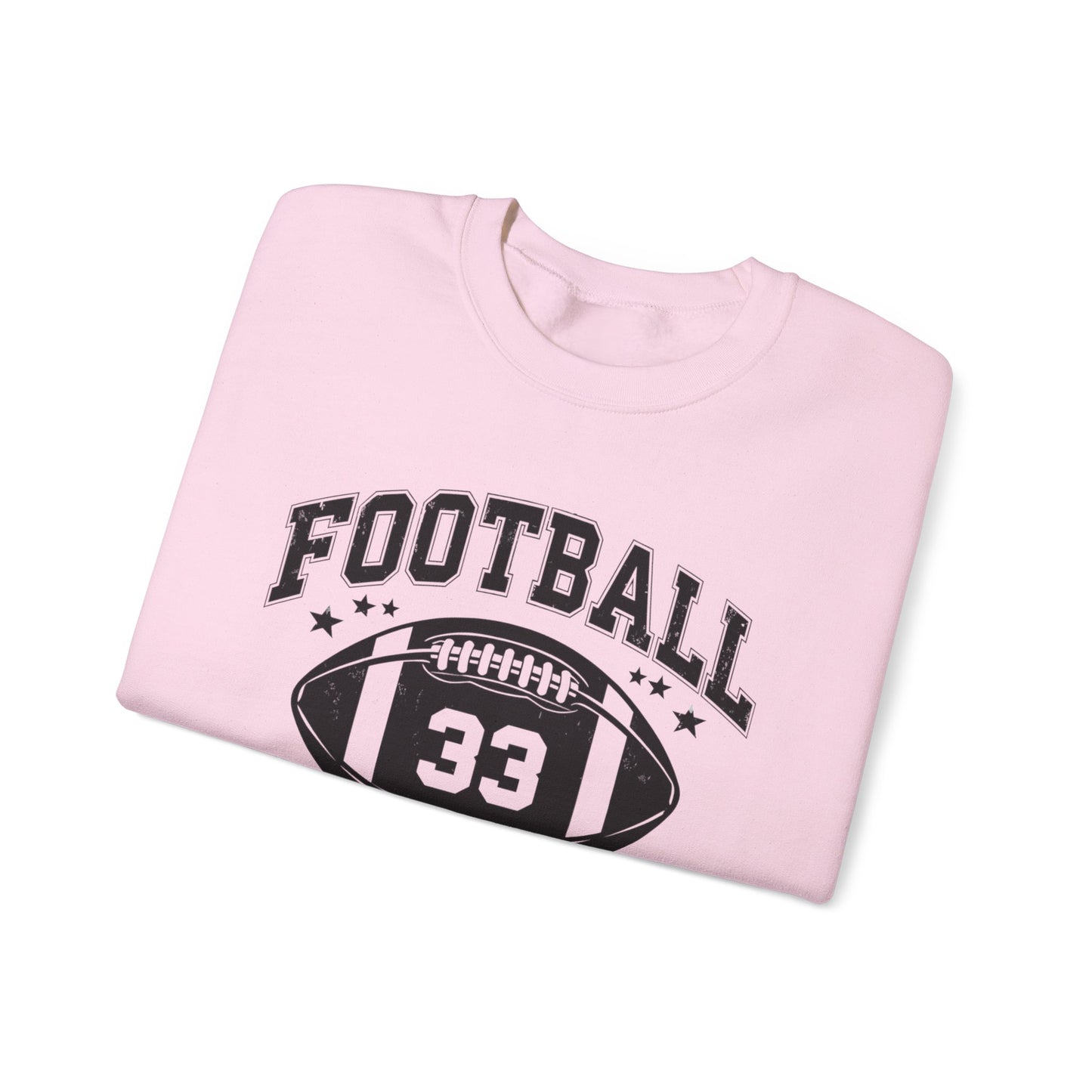 Mom Football #33 Sweatshirt for Mother's Day, Sports Mom Crewneck Jumper, Gift for Moms, Unisex Mother's Day Hoodie, Football Mom Apparel
