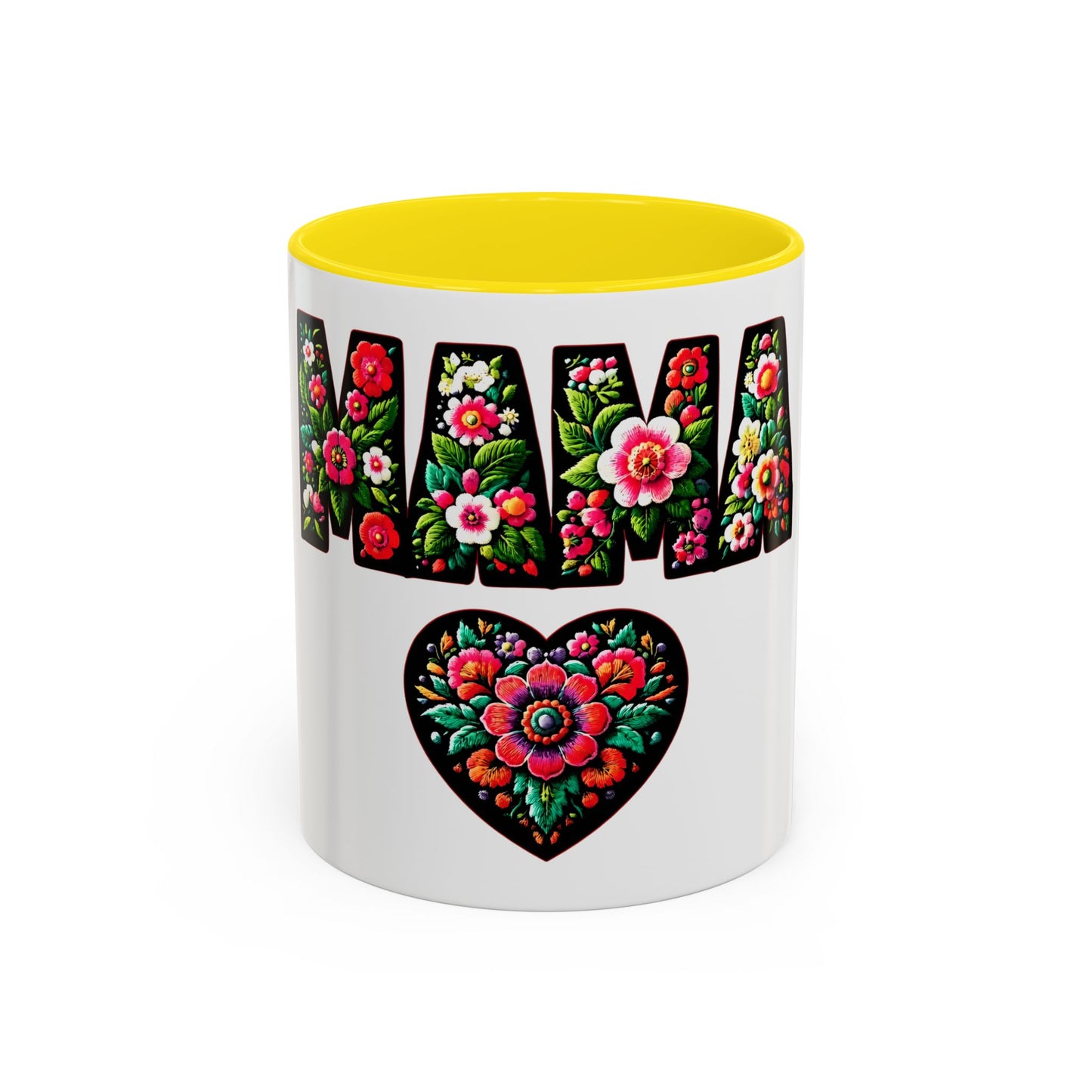 Floral Mama Coffee Mug - Perfect Gift for Mother's Day, Birthdays, and Special Occasions