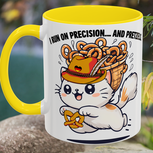 Coffee Mug, Funny Cat Quote, German Flag Heart Hat Design, Cat Lovers
